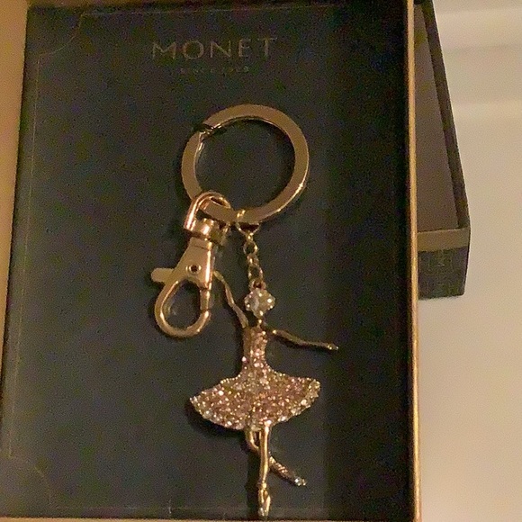 Monet Accessories - New Ballerina key chain